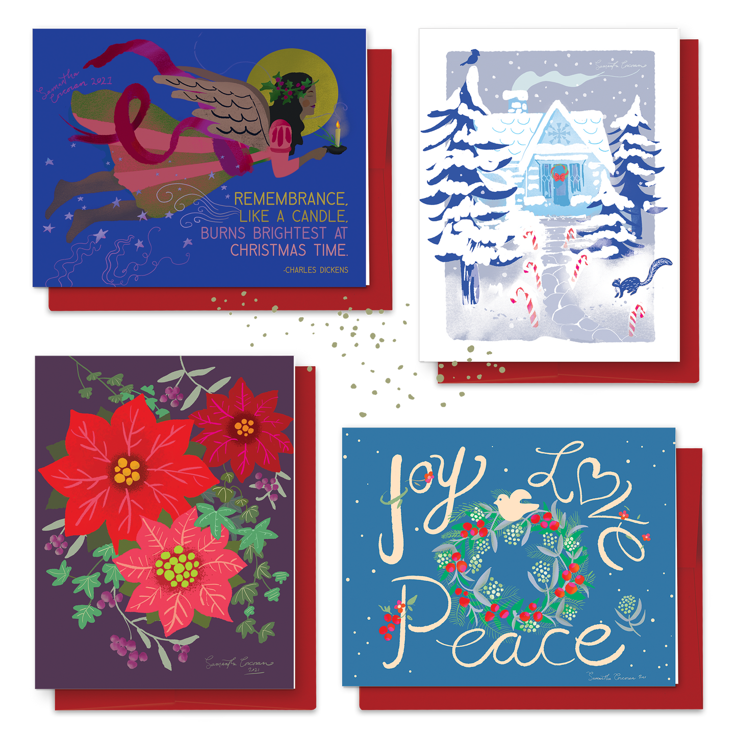 2021 Multi-Design Holiday Boxed Card Set