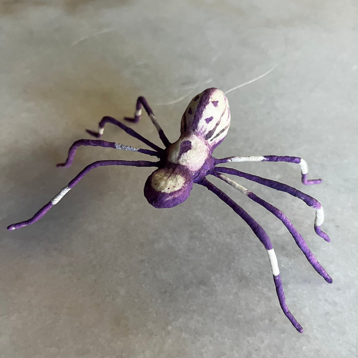 Handmade Spun Cotton Spider