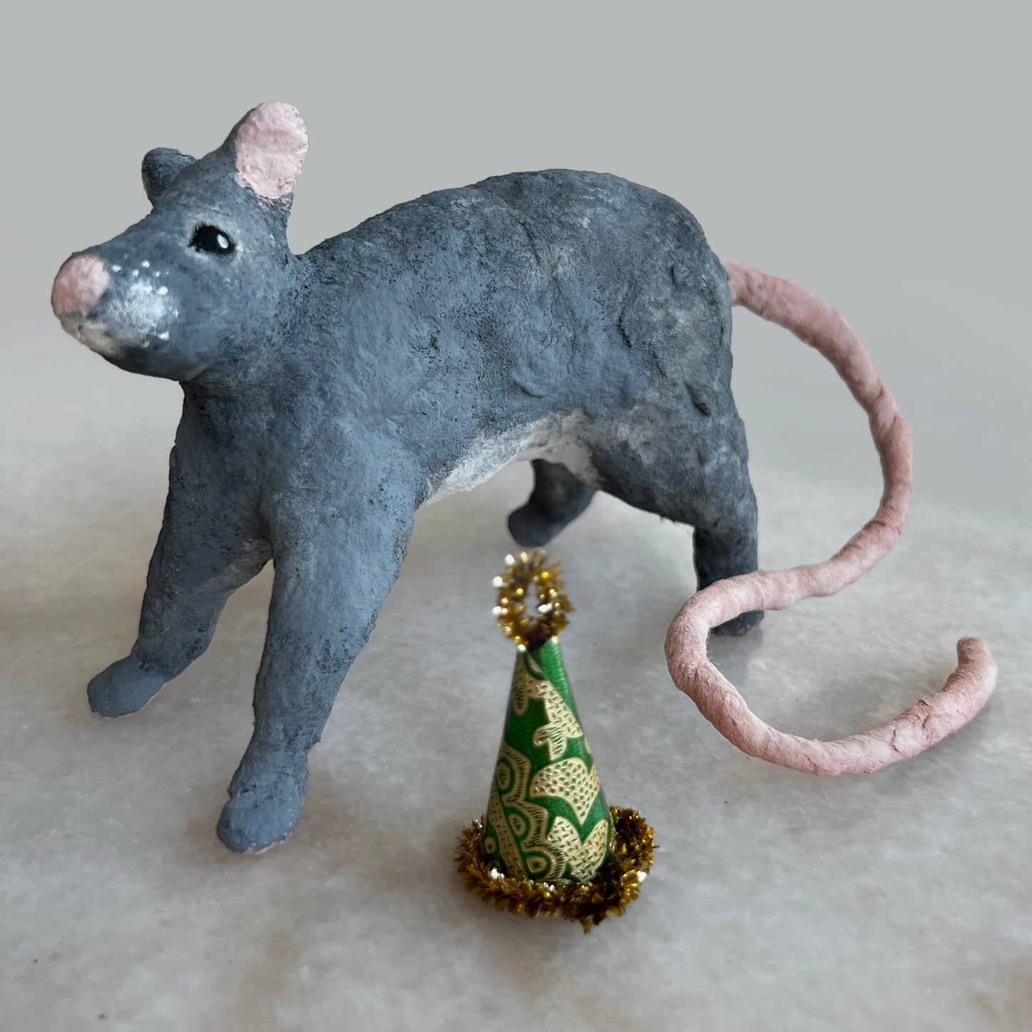 Handmade Spun Cotton Rat